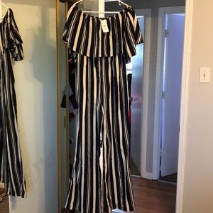 Off the shoulder romper